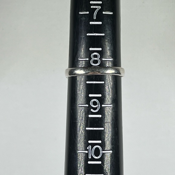 Solid 925 Sterling Silver Pink Dahlia Copper Turquoise Gemstone Ring Size 8.25 - Picture 7 of 9